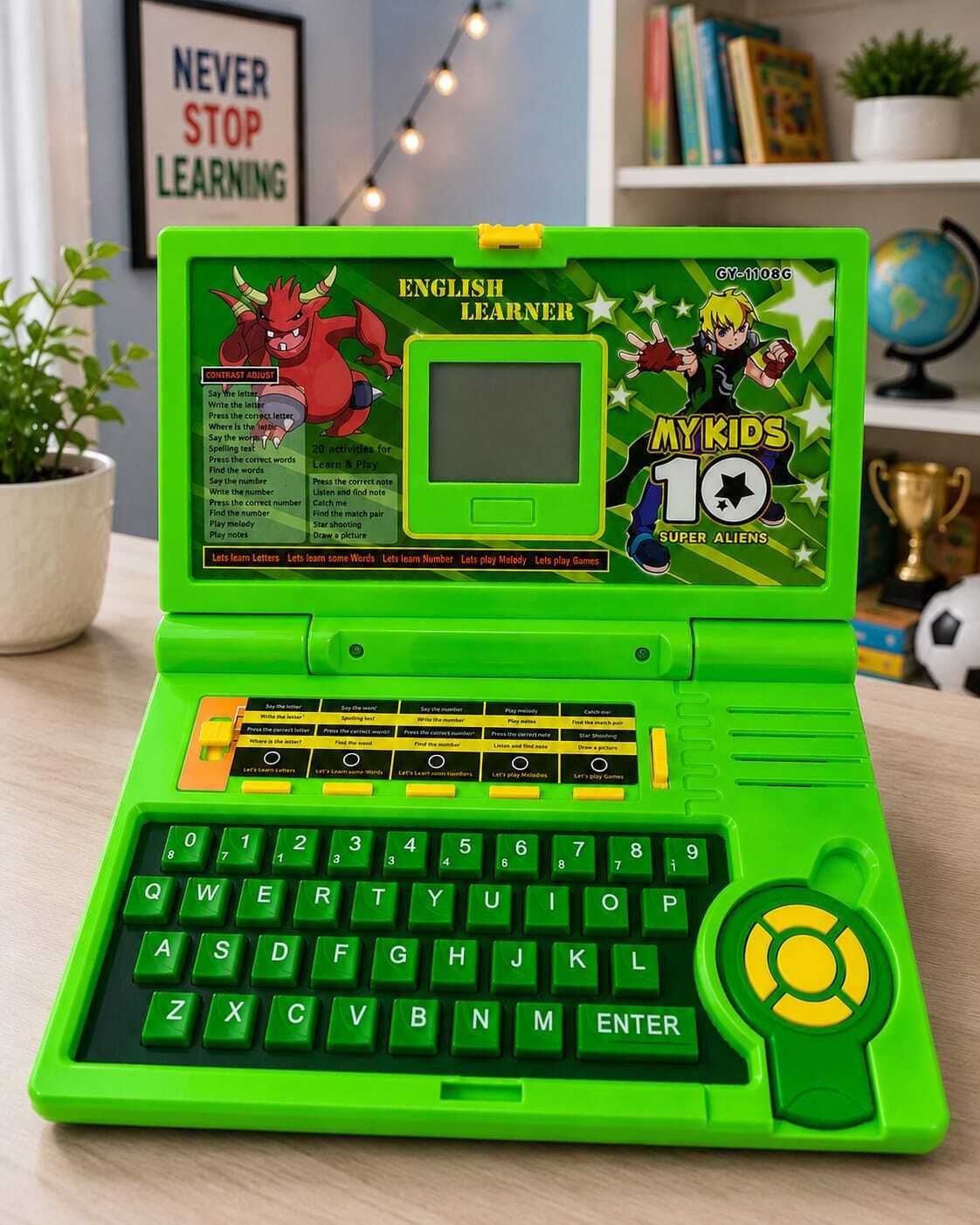 English Learning & Educational Kids Ben 10 Laptop-image-15