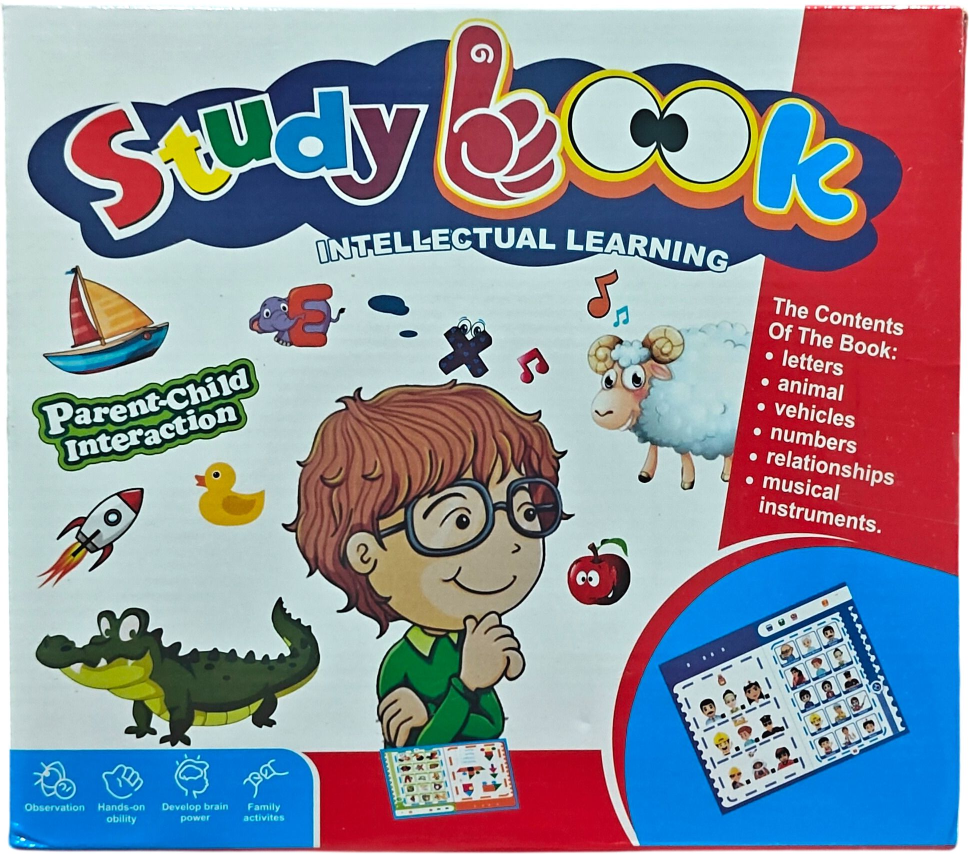 hellokids StudyBook INTELLECTUAL LEARNING sound book for children-picture-19