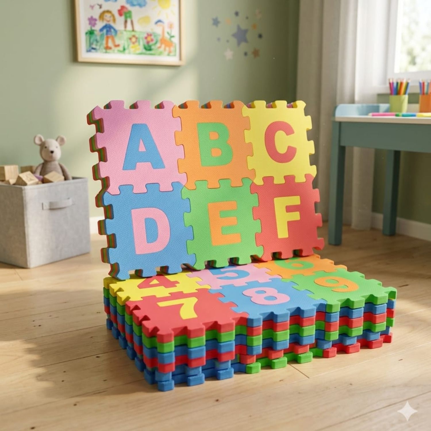 move toys Premium quality Alphabet and Number Mini Mat-picture-14