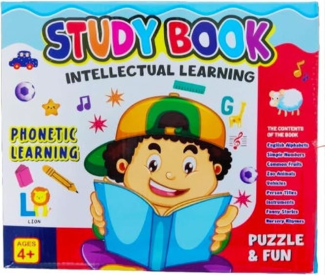 pmw Phonetic Learning Activity Book for Kids with Alphabets and Numbers | - 1PC-picture-22