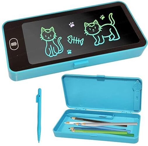kidliva 2 in 1 Smart Pencil Box with LCD-picture-37