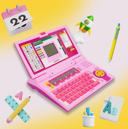 hornflow Smart Educational ABC and 123(IND*044) Kids Laptop-picture-9