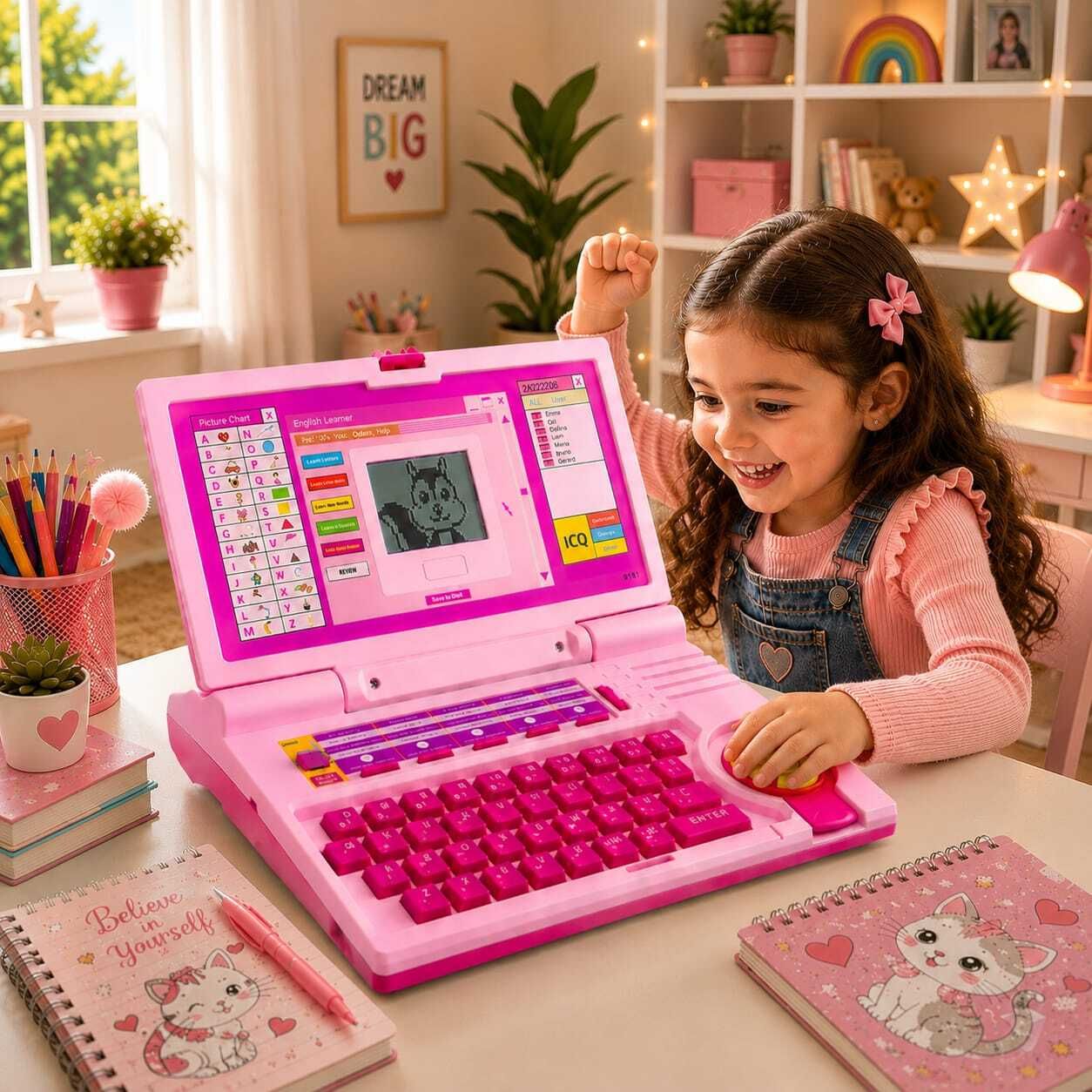 hornflow English Learner Laptop for Kids(IND*963) Activities Play-picture-13