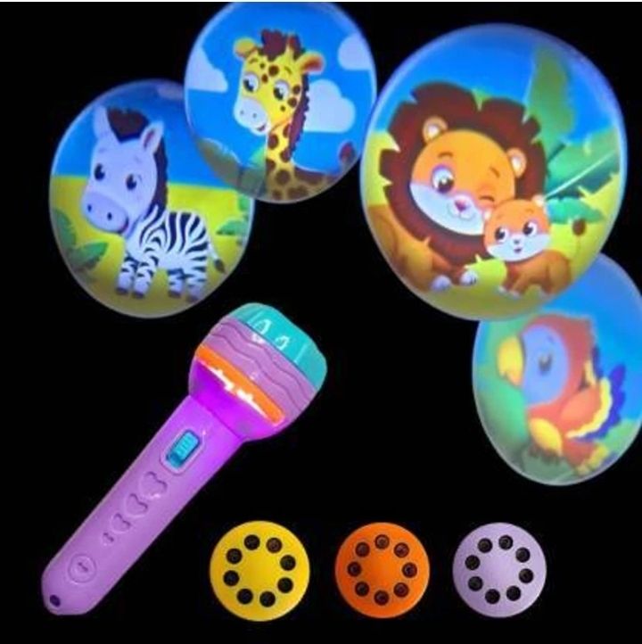 Flashlight with interesting education