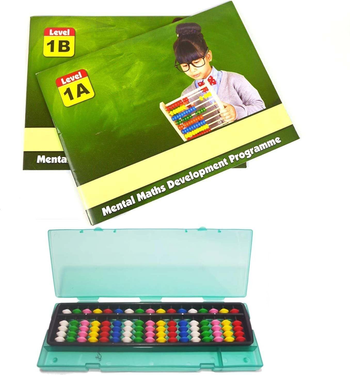 17 Rod Abacus kit with books for kids 2 Work books (Level A & Level B)-image-2