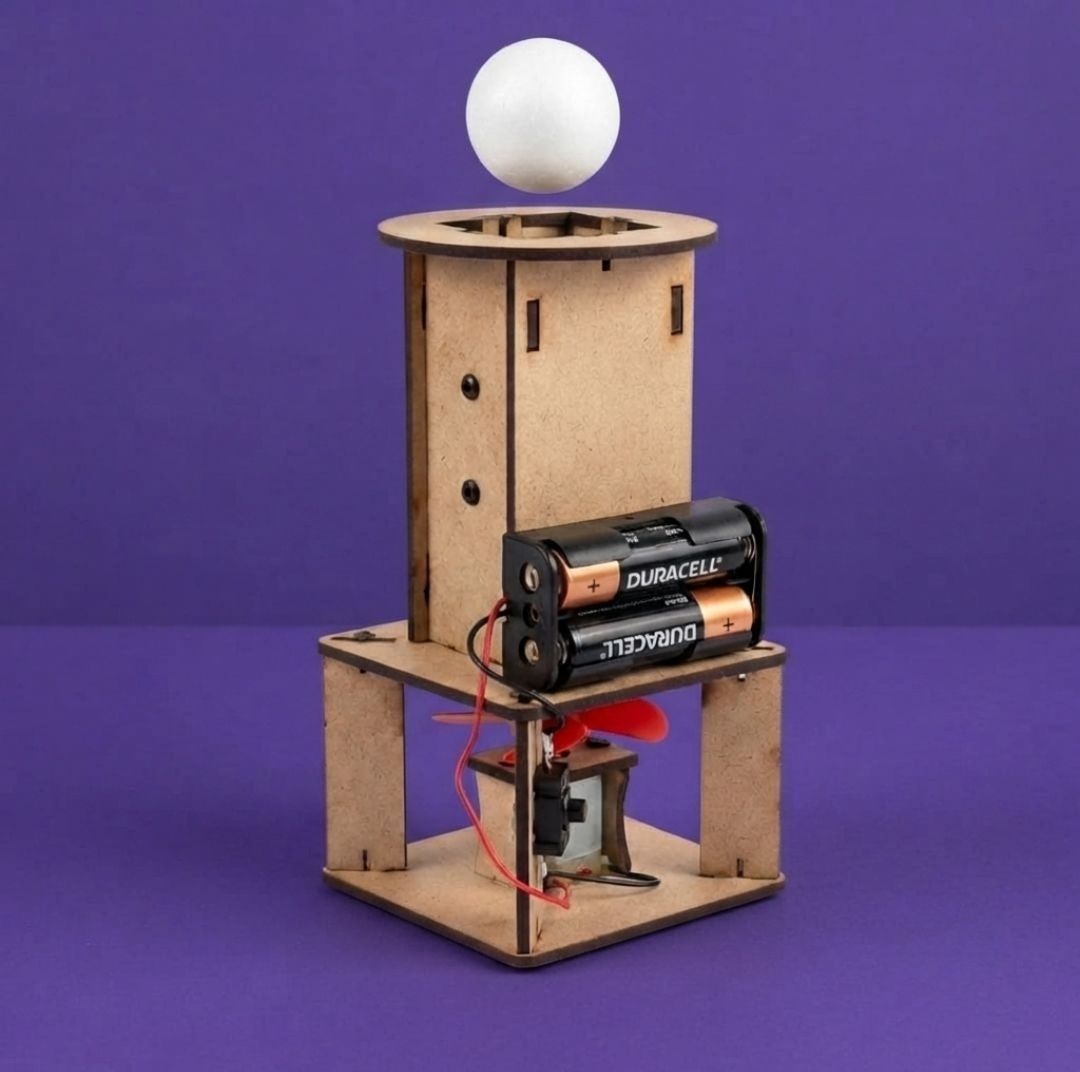 erhindia School STEM Air Suspension Ball Educational Working Science Project Model Kit-picture-45
