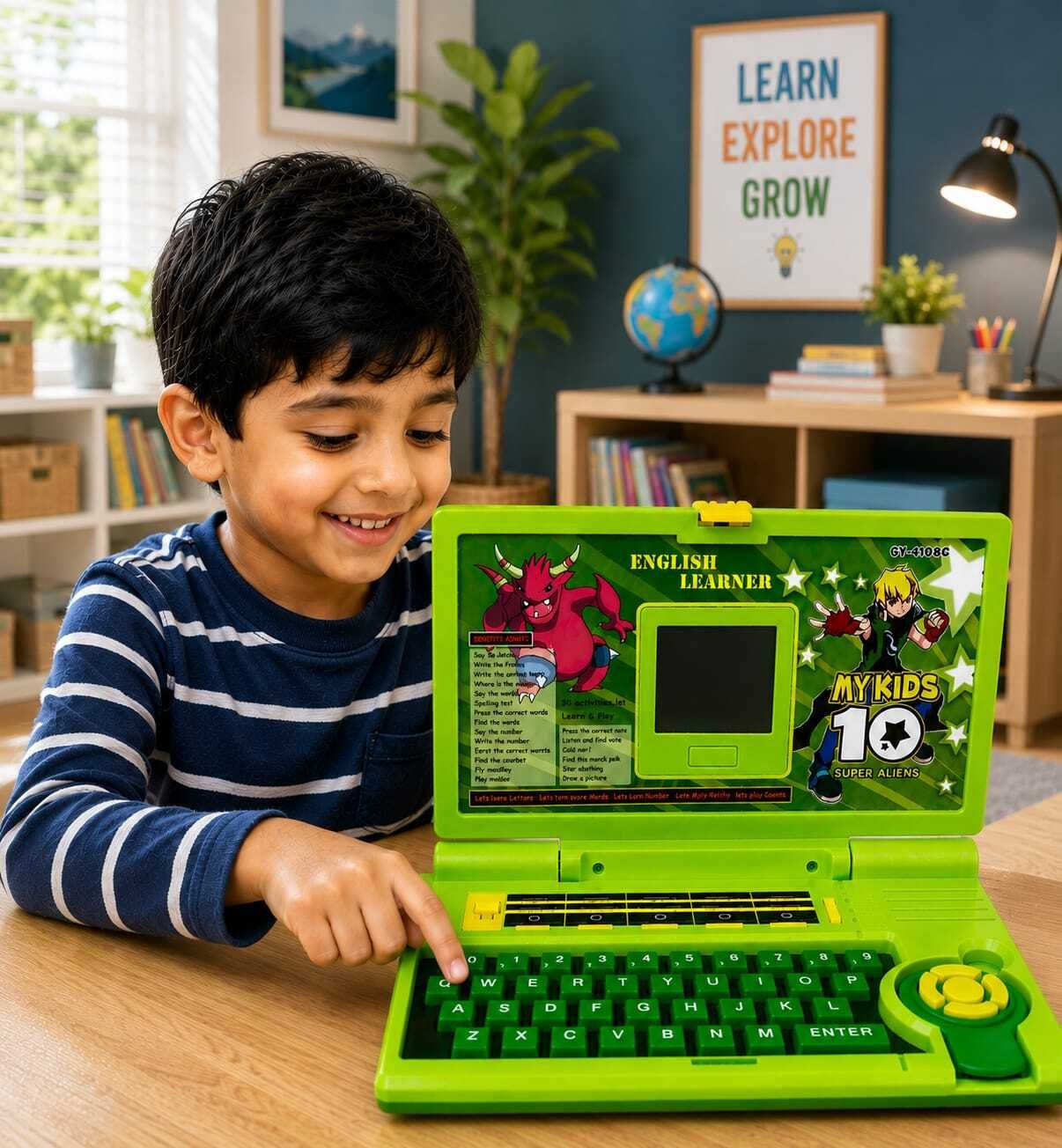 tiny tales Educational Laptop Computer(IND*0856) Toy for Kids-picture-26