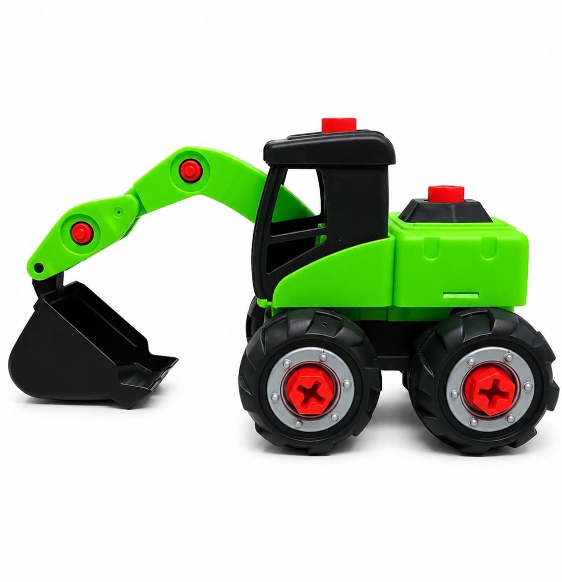 DIY Take Apart Excavator Toy for Kids with Screwdriver-image-48