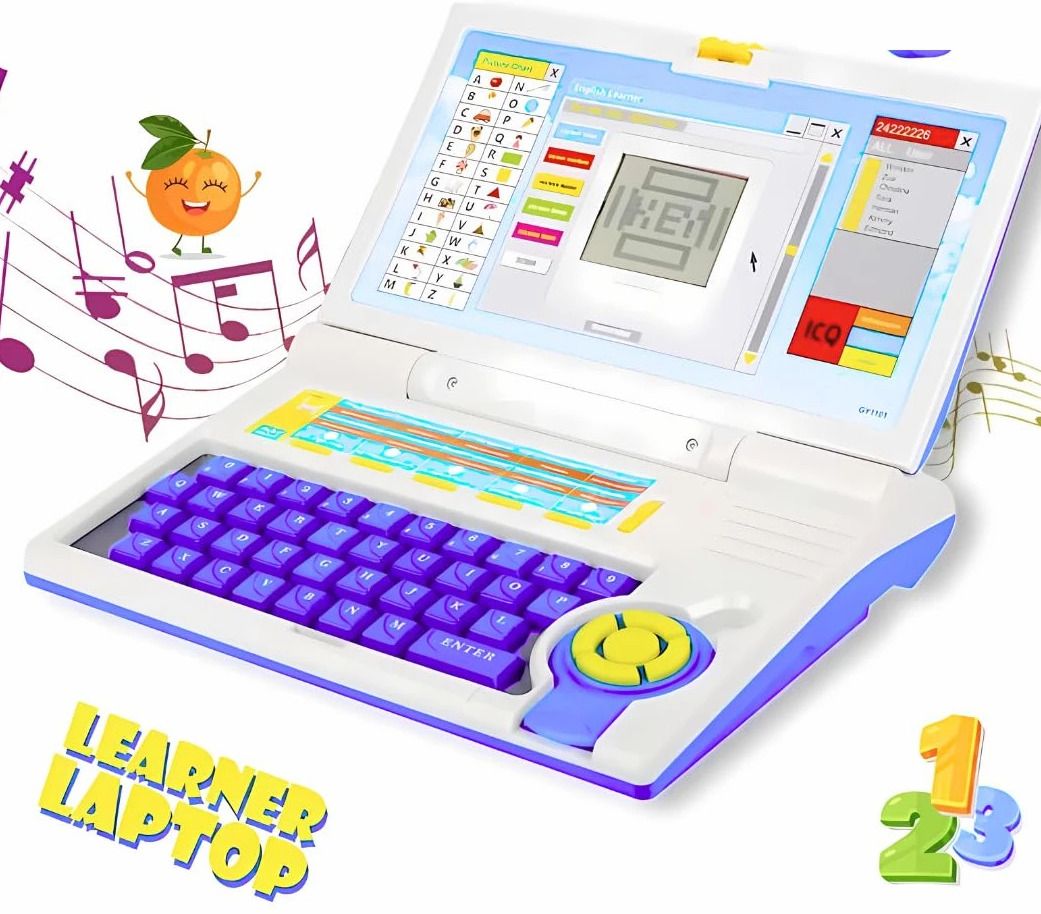 jr club Learning Laptop with 20 Activities and Games bigfun Computer-picture-19