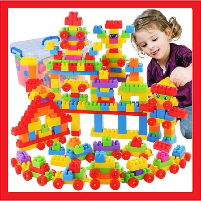 Building Block toy 100pcs educational puzzle toys for kids multicolor-image-33