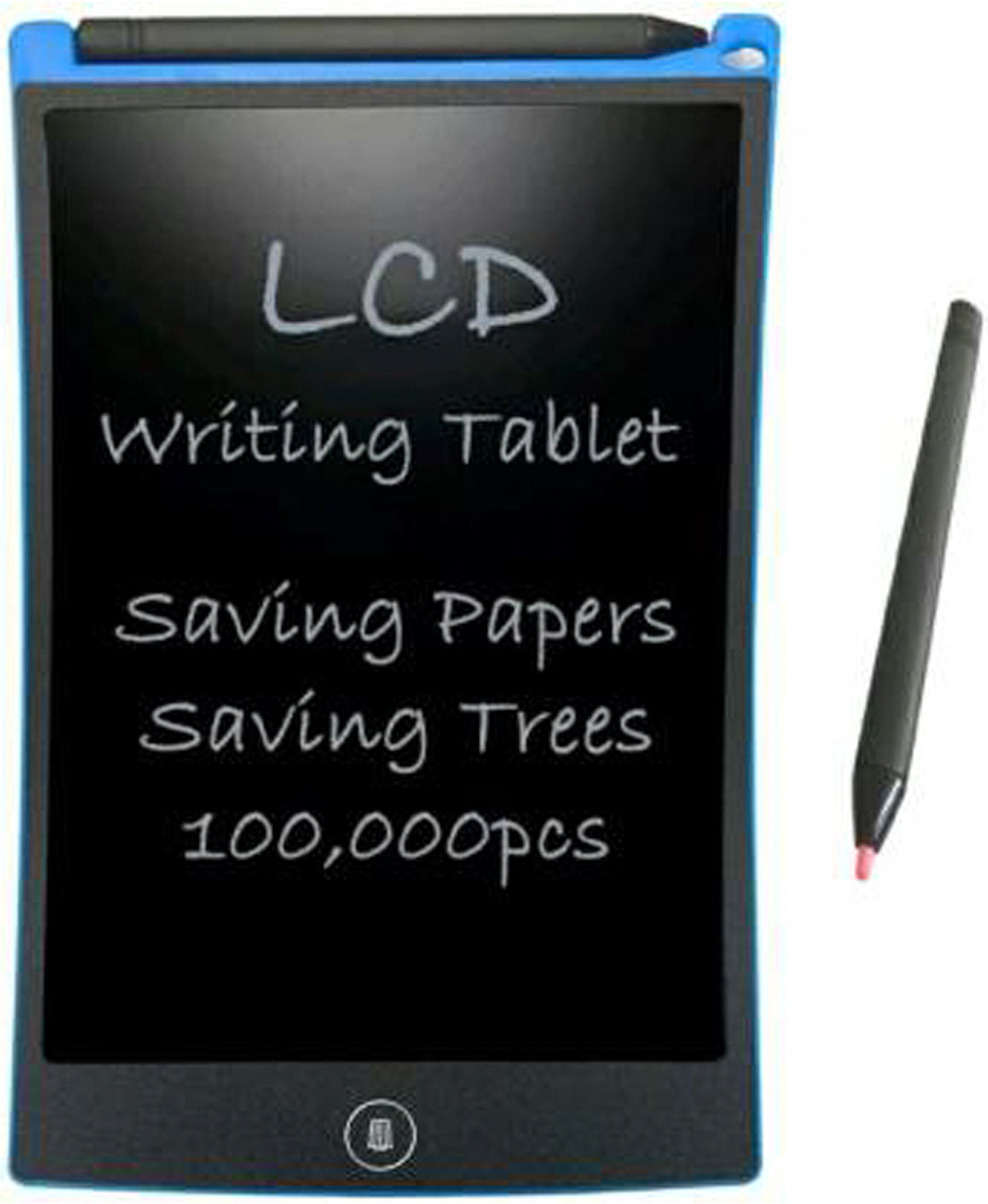 adhira toys LCD Writing Pad ROUGH PAD Graphics Tablet (Black) image 1