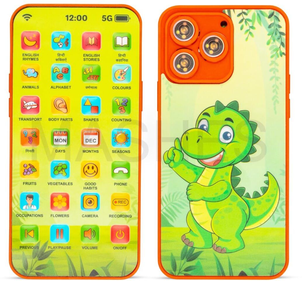 Baby Toys Interactive Learning Phone with Music for Kids Toys-image-7