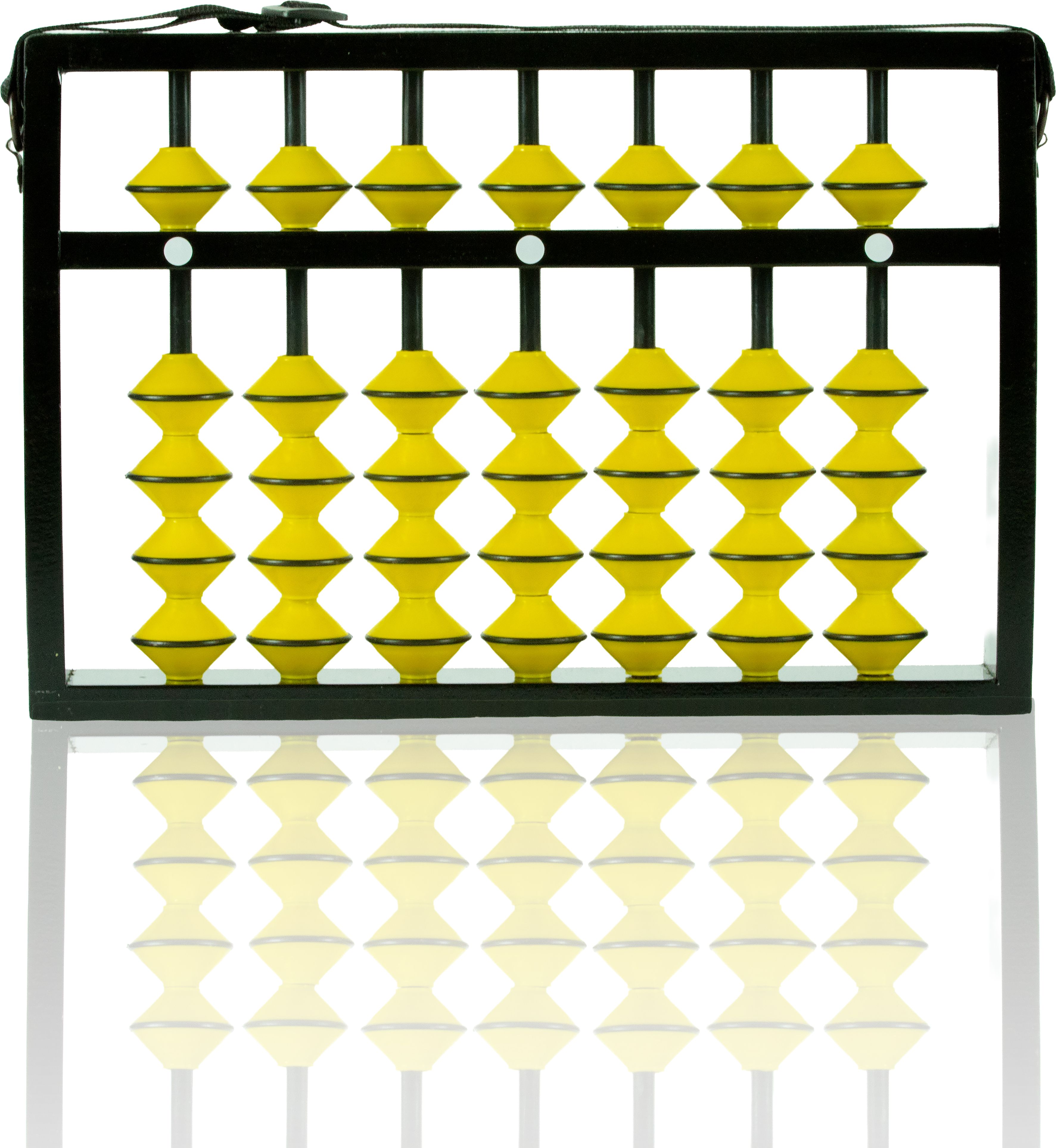 lavine 7 Rods Abacus - Yellow Colour Beads - Creative & Mind Games, Maths Learning Tool-picture-10