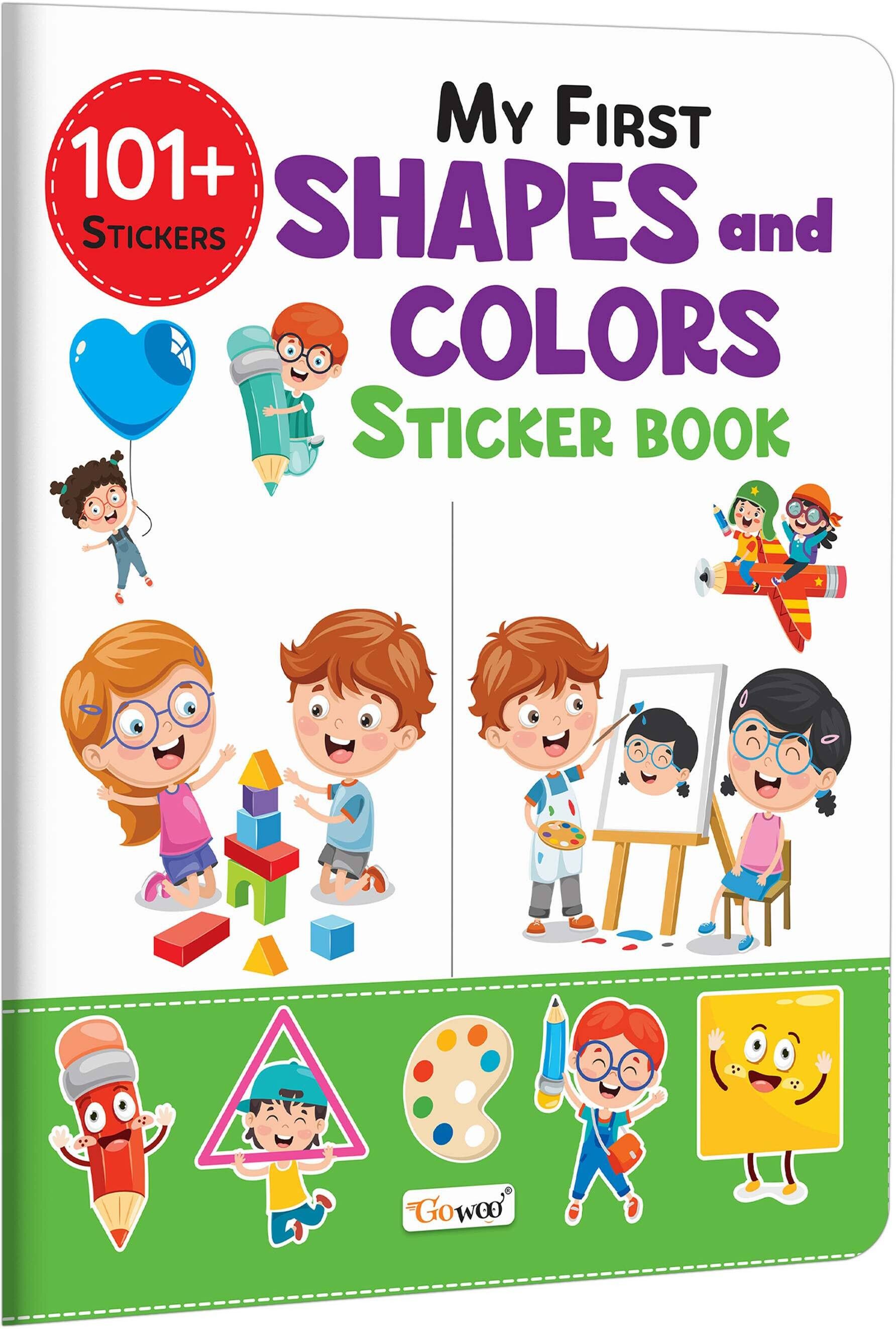 go woo My First Shapes and Colours Sticker Book: Fun Activities for Kids."-picture-15