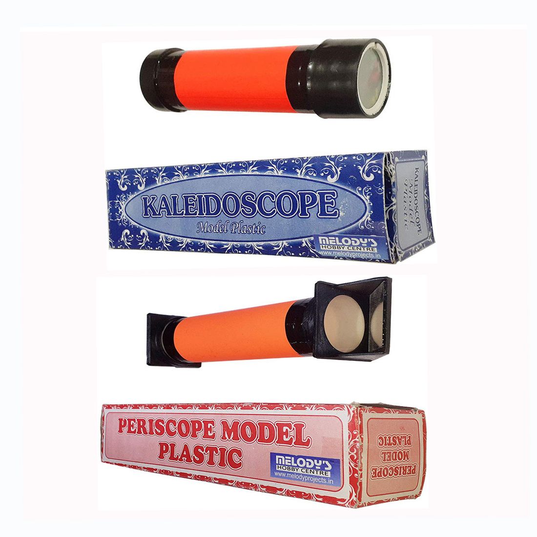 Small Periscope with Kaleidoscope Combo Pack of 1 Set.