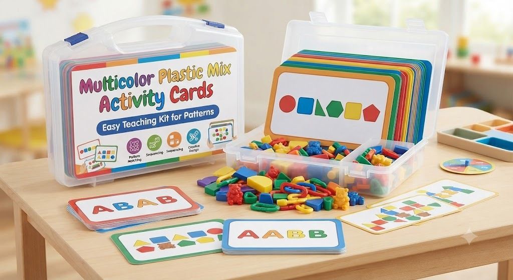 pmw Multicolor Plastic Mix Activity Cards-picture-48
