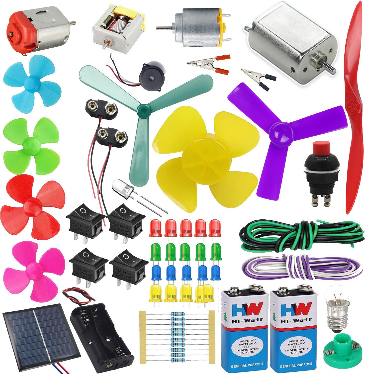 School Science Project Kit DC Motor kit 70+ Experiment STEM