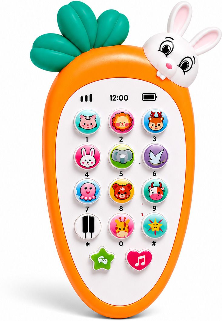 toypot Kids Musical Learning Toy Phone with Animal Sounds, Lights & Music for Babies-picture-32