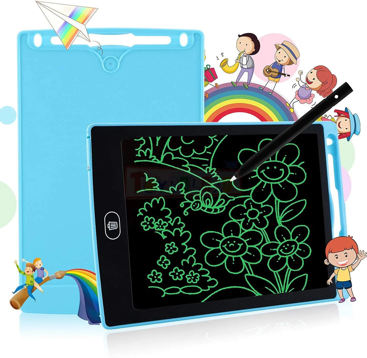 lcd pannel Re-Writable LCD Writing Tablet Pad with Screen 21.5cm (8.5Inch) image 1