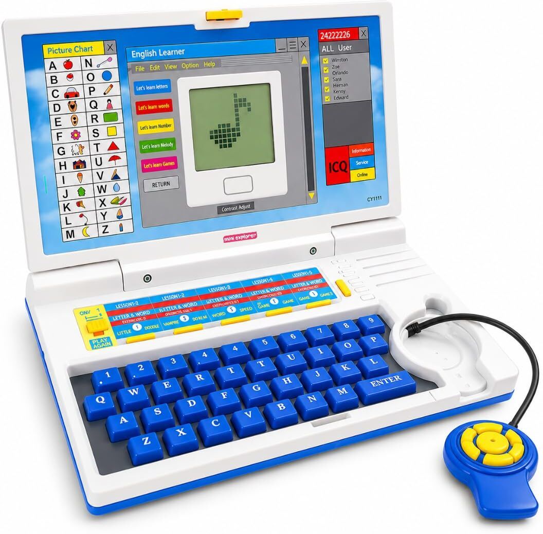 aonepter English Learner Educational Laptop Toys For Kids-picture-3
