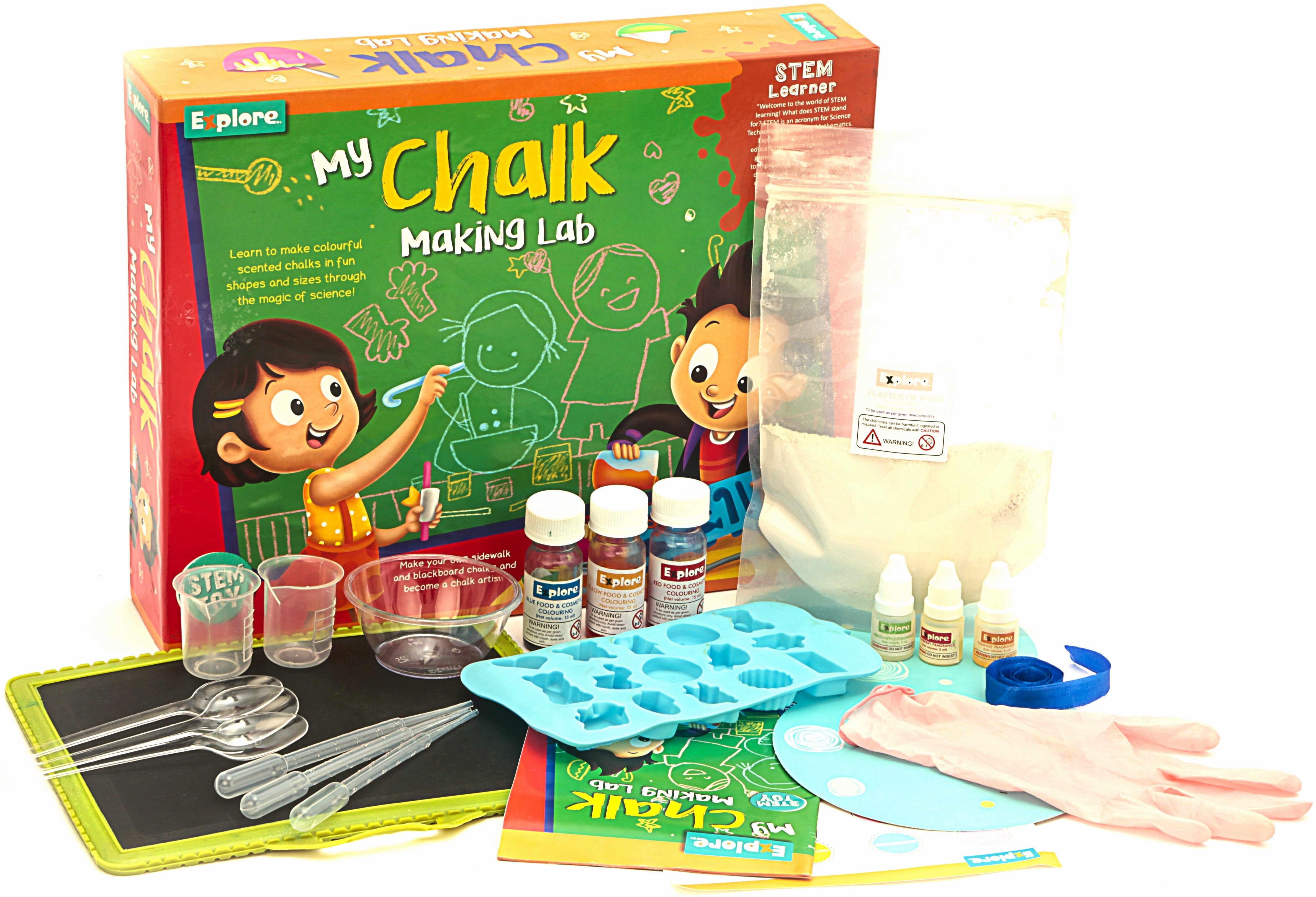 STEM Learner | My Chalk Making Lab (Learning & Educational Toys)-image-21