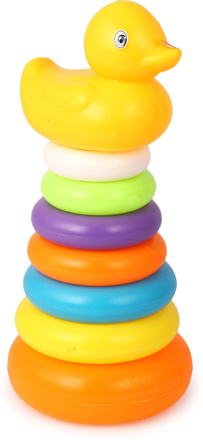 Toddler Stacking Ring Educational Toy Set For Kids and Babies - Duck-image-18
