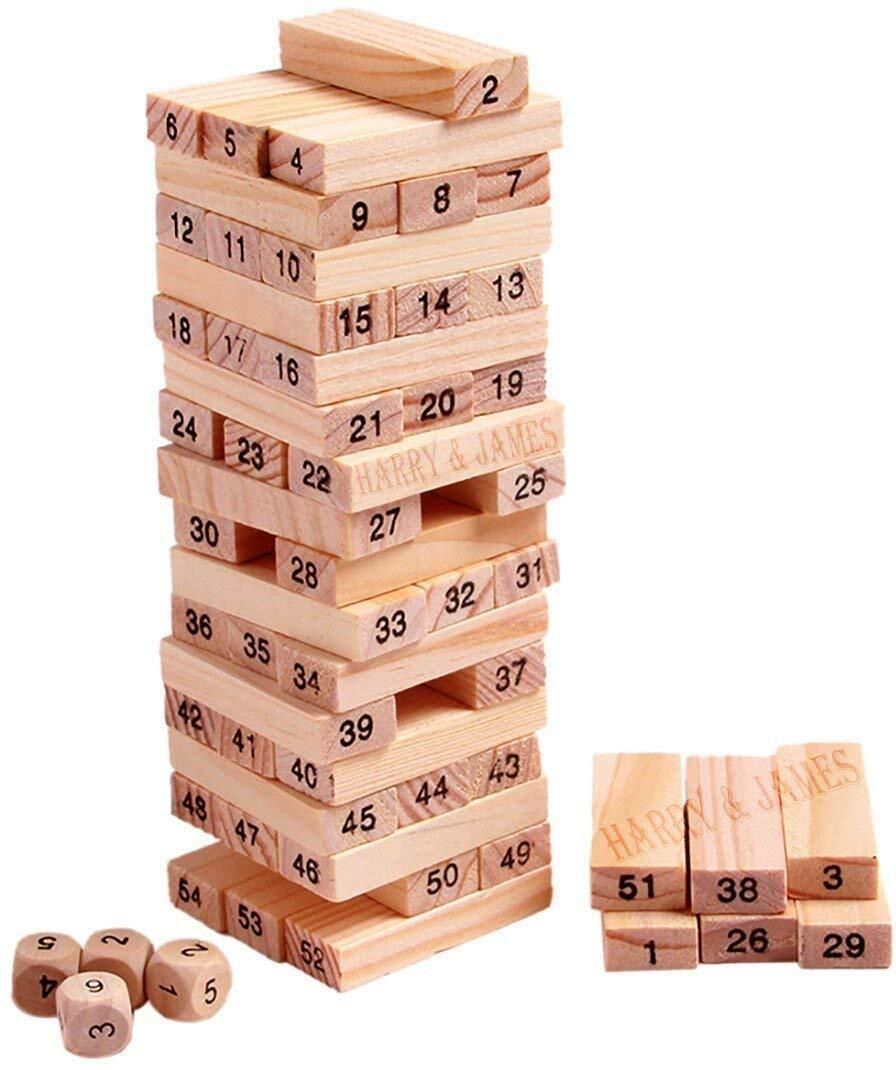 adeha Wooden Tumbling Tower Game-picture-15
