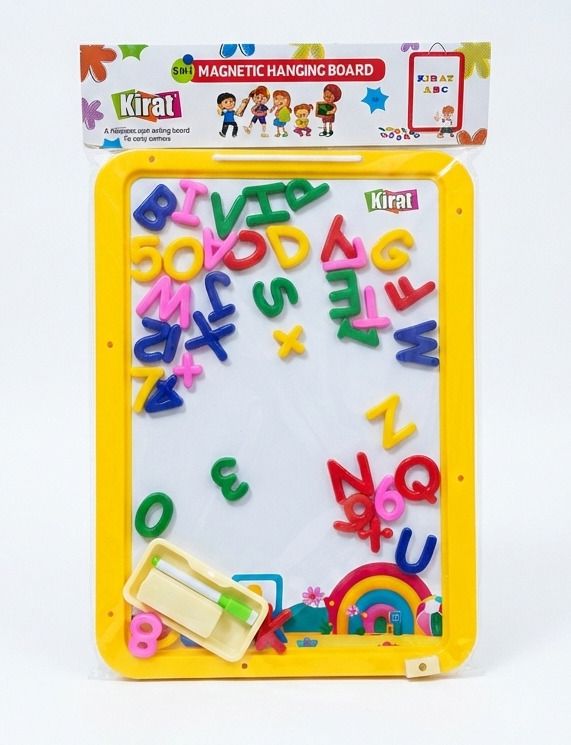 5-in-1 Magnetic Hanging Learning Board with Alphabets & Numbers-image-37