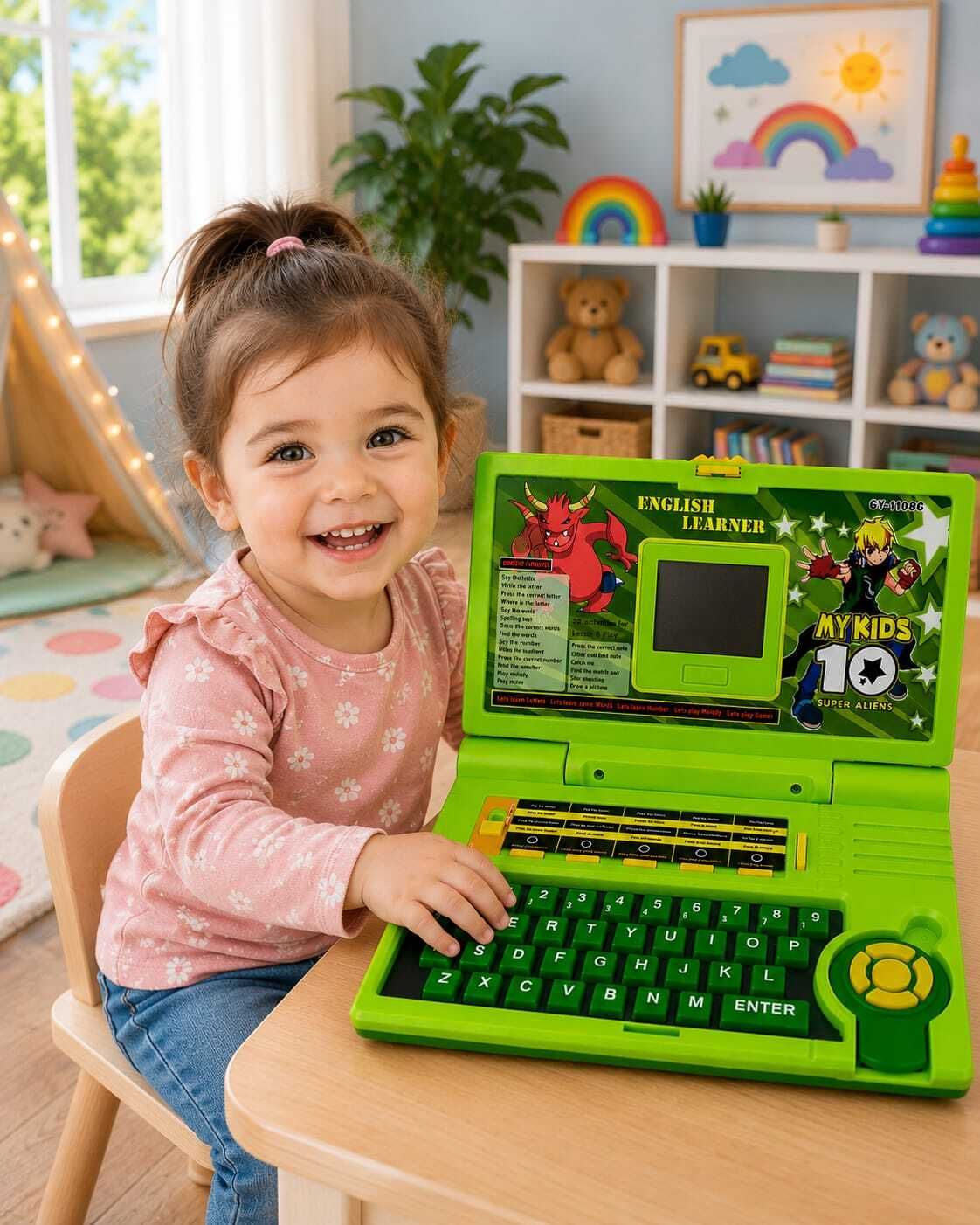 tiny tales Educational Computer Laptop(IND*04) Toy for Kids with Mouse-picture-38