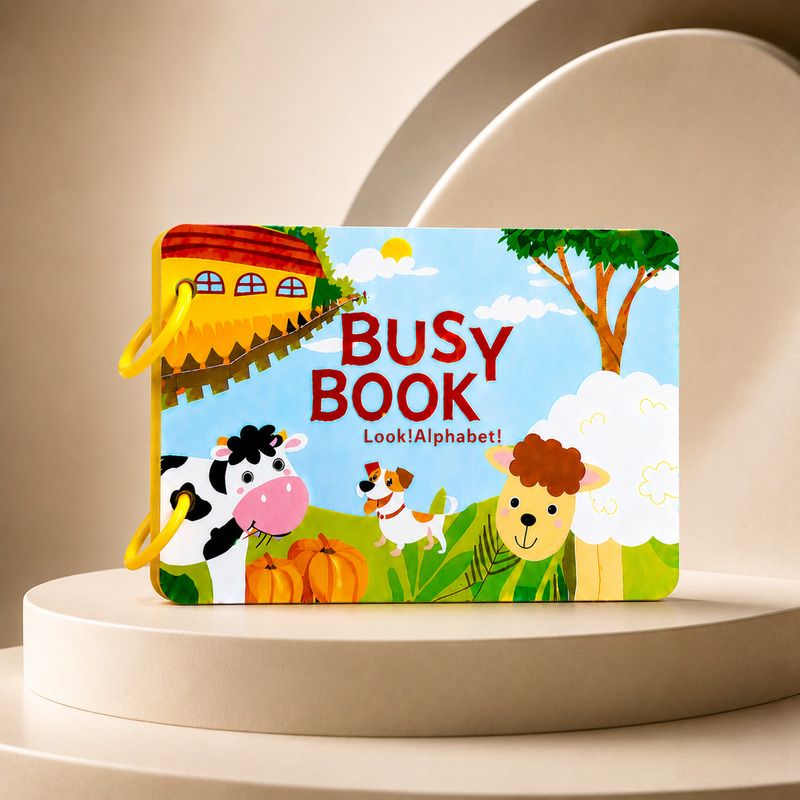 srx enterprise Busy Book Look! Early Learning ABC-picture-11