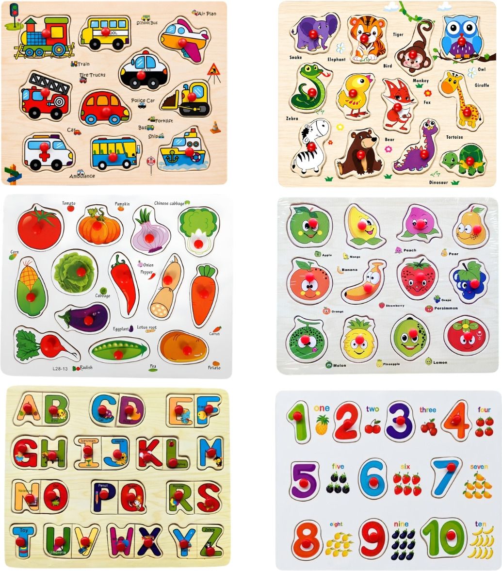 6in1 Wooden Educational Learning Boards Set for Kids-353-image-49