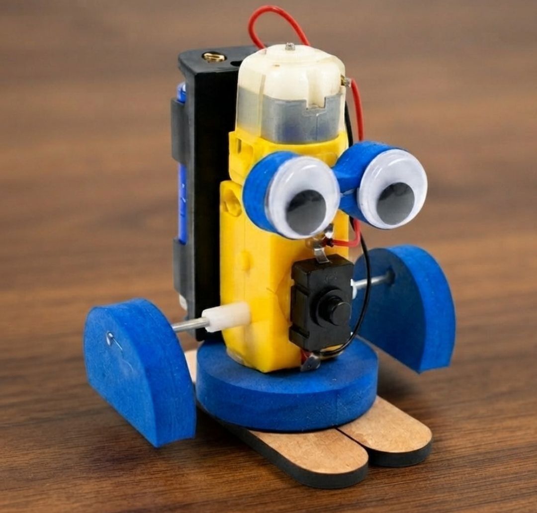 erhindia DIY STEM Motor Powered Robot Toy Science Experiment Working Model Project-picture-16