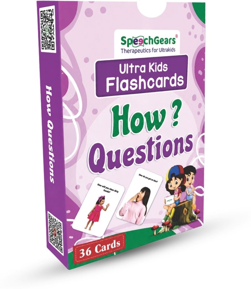 speechgears How Questions Flashcards of WH Series for Kids Pack of 36 Cards-picture-37