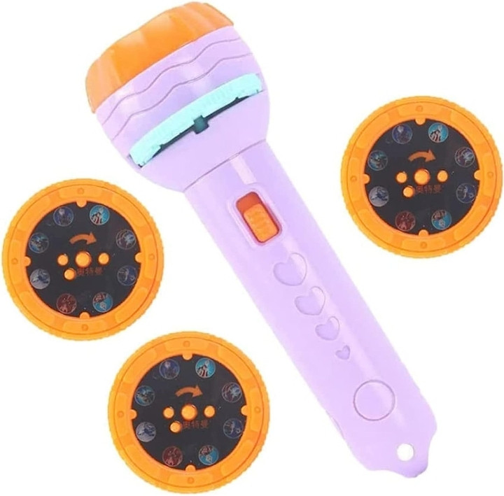 sopali Flash light projection torch light learning toy for kids image 1
