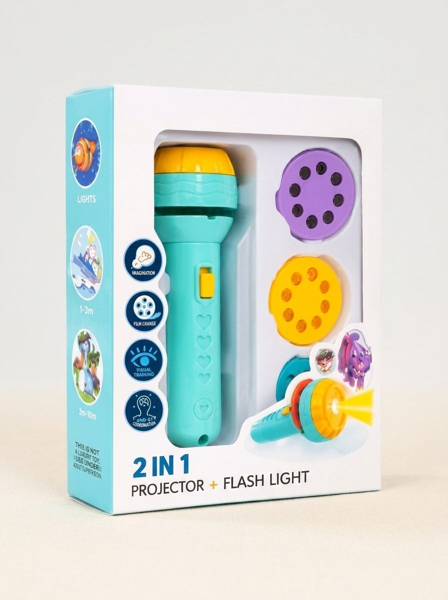 rr enterprise 10 Handheld Optical Torch Projector with 24 Cartoon Images-picture-6
