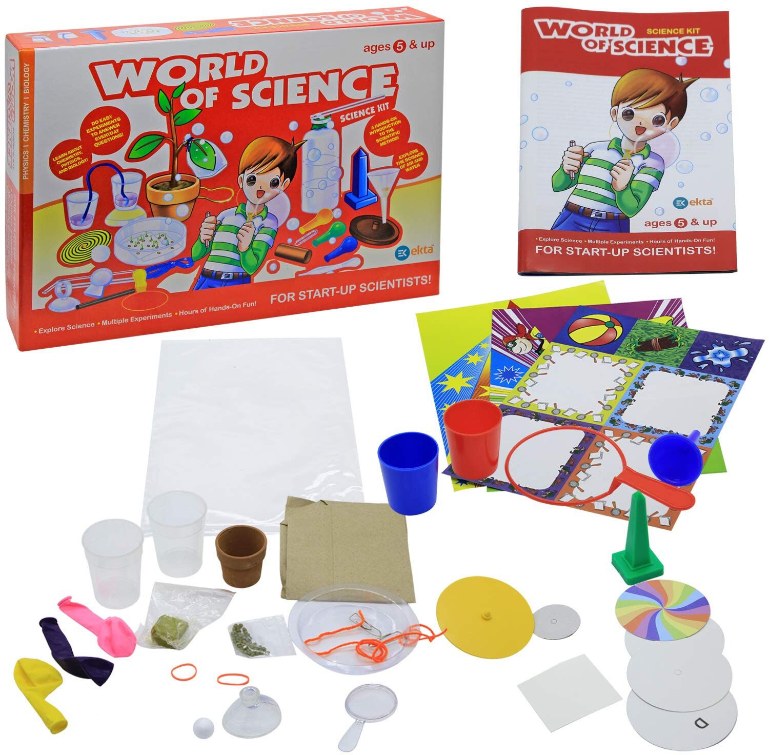 gknex World of Science kit, Explore The Science with Multiple Experiments Learning Toy-picture-18