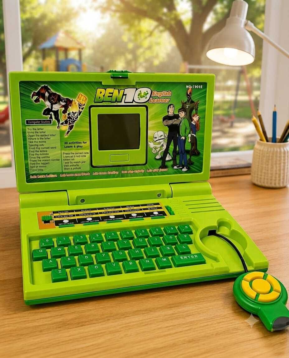 English Learning (IND*7052) Educational Kids Ben 10 Laptop-image-11