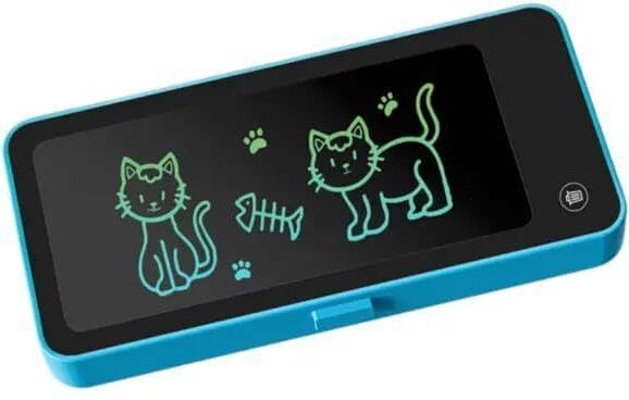 kwality bazar Smart Kids LCD Stationery Series Na Art Plastic Pencil Box-picture-12
