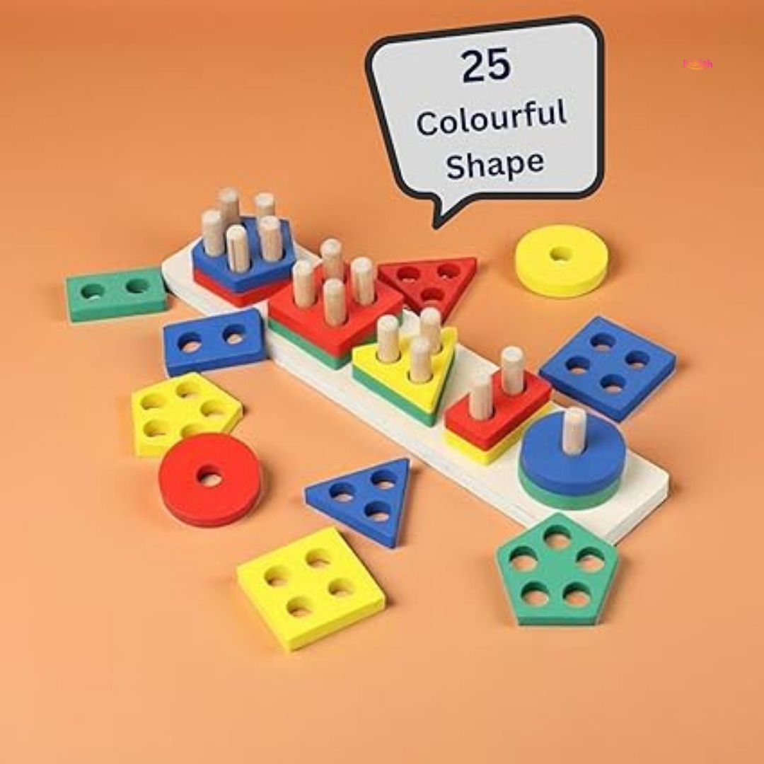 kiddoh SmartShape Kids Learning Stacking Toy-picture-38