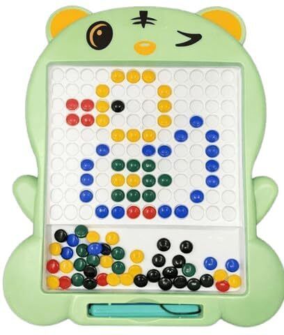 bigfolk Magnetic Drawing Board with Pen and Pattern Book Dots Board-picture-11