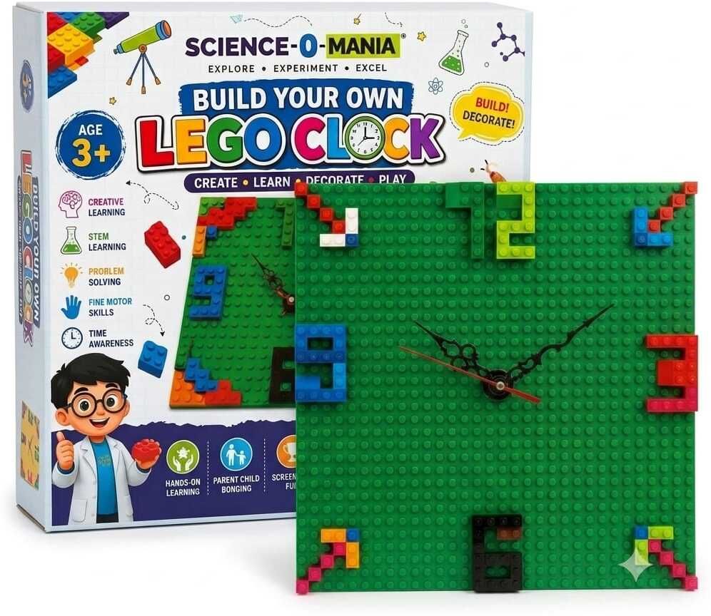 science -o-mania Educational DIY Wall Clock Activity Kit-picture-22