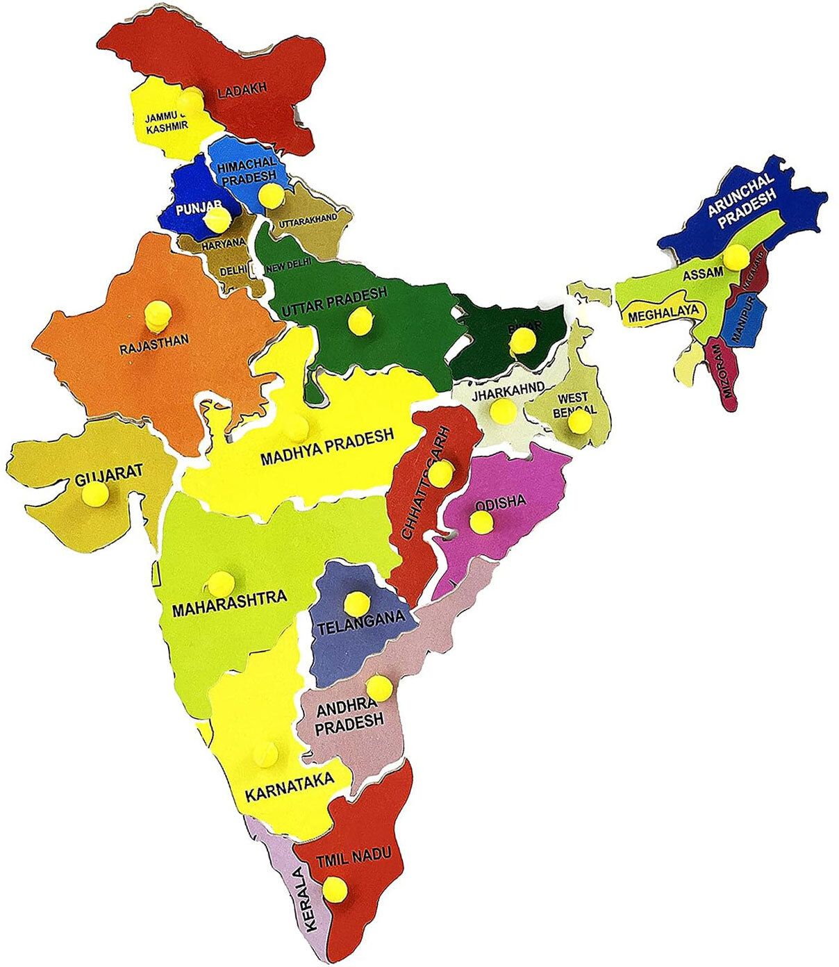 cyrus ALL KIDS GAME TOY INDIA MAP BOARD PUZZLE GAME FOR EDUCATION.-picture-11