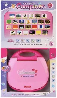 jr club kids laptop, led display, with music, educational laptop learner with led screen-picture-28