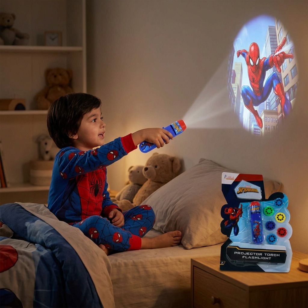 avengers Spider-Man Image Projector Flashlight Toy-picture-9