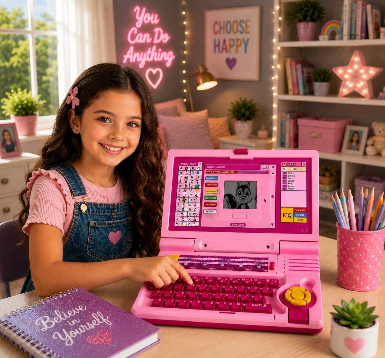 tiny tales Smart Educational ABC and 123(IND*094) Kids Laptop-picture-22