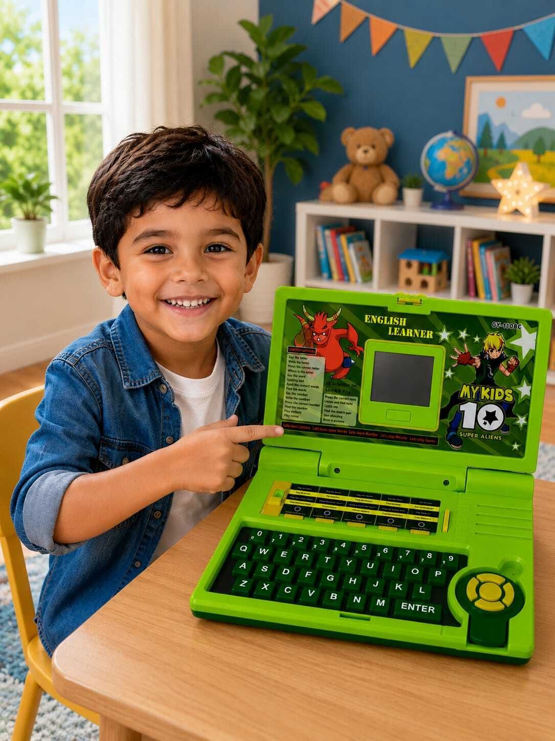 tiny tales Educational Computer Laptop Toy for Kids with Mouse-picture-39
