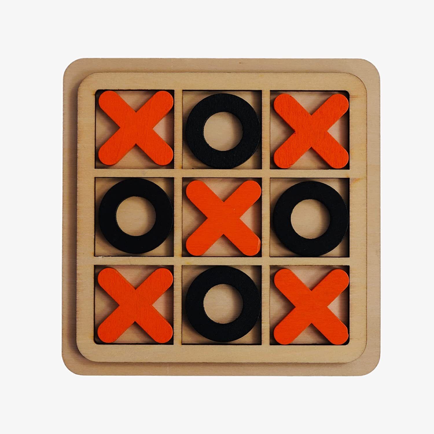 poksi Classic Tic Tac Toe Toy Game| Zero and Cross Game-picture-29