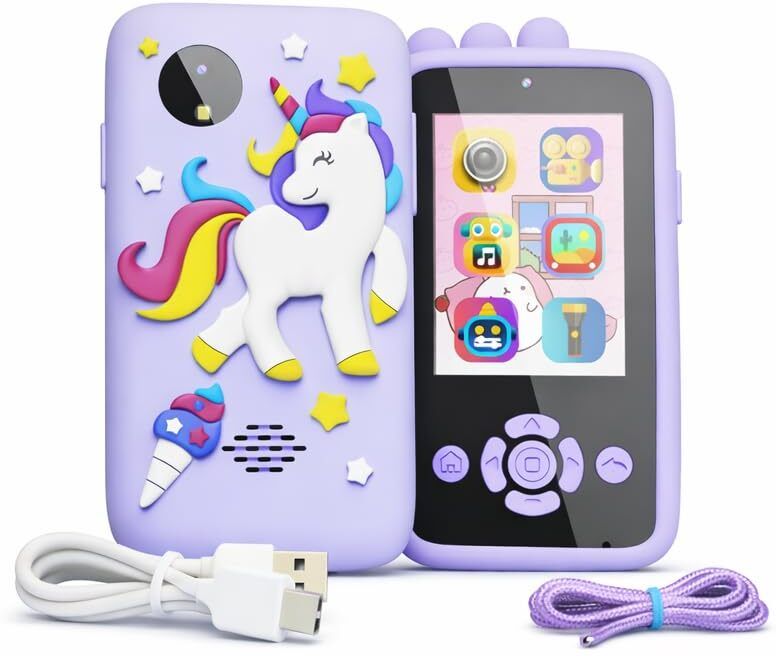 Unicorn Smart Phone Toy with Camera, Music, Games, Flashlight for Boys & Girls-image-44