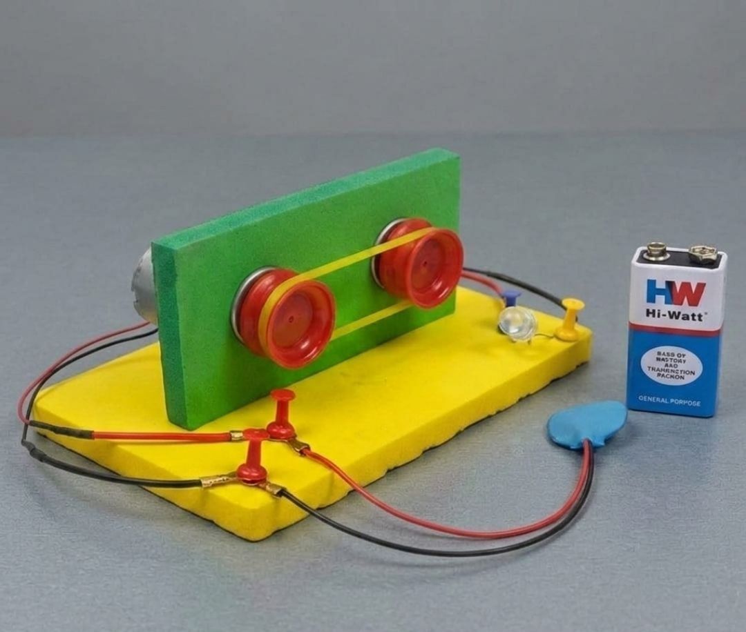 dc electric generator diy working model stem learning science kit class 10-12