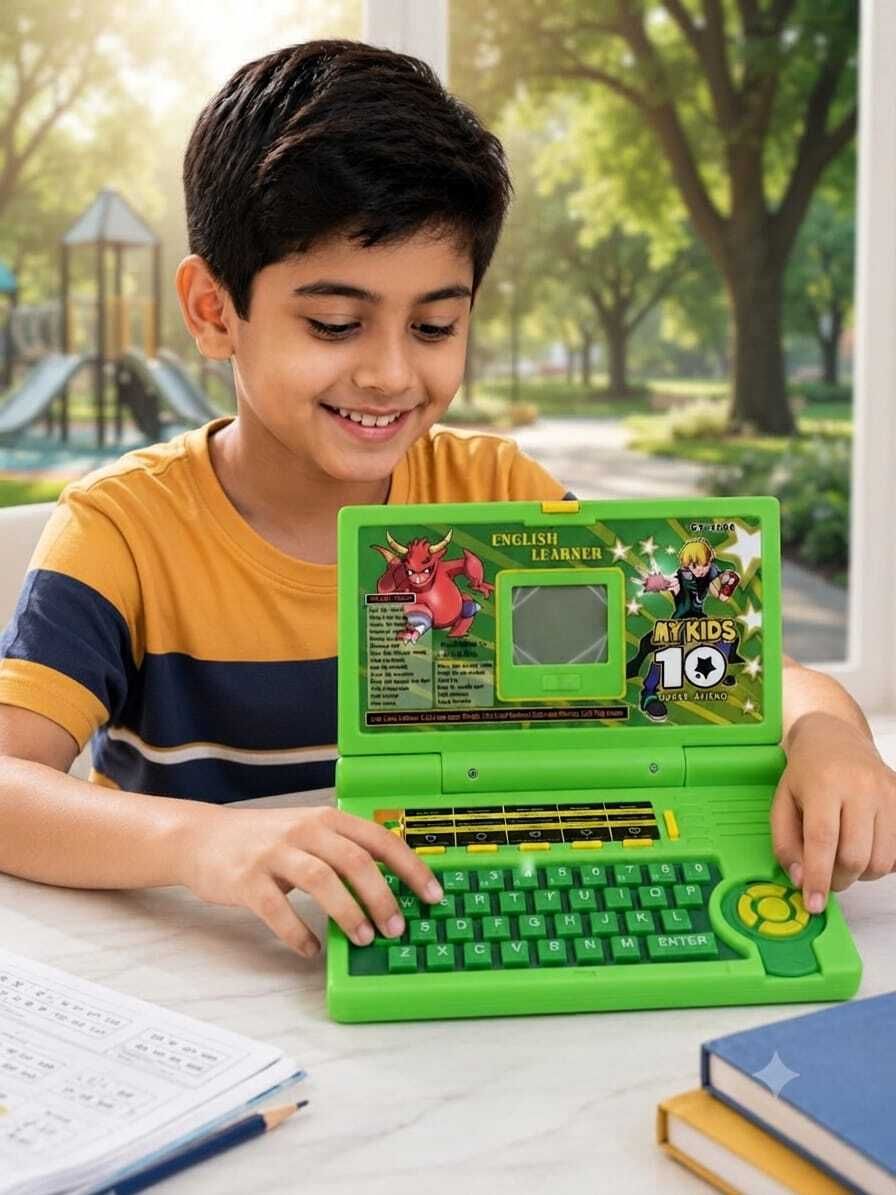 intelligent Educational Computer Laptop(IND*894) Toy with Mouse-picture-30